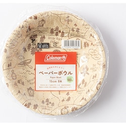 コールマン ペーパーボウル 15cm 8枚