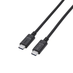 240W PD EPR USB Type-C ケーブル 0.5m eMarker 480Mbps ブラック MPA-CCPE05BK
