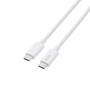 240W PD EPR USB Type-C ケーブル 1.5m eMarker 480Mbps ホワイト MPA-CCPE15WH