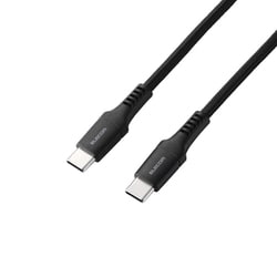 240W PD EPR USB Type-C ケーブル 0.5m 高耐久ナイロン 断線に強い eMarker 480Mbps ブラック MPA-CCPES05BK