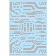 GM-874 GM ラインデカール 1/100 No.20 ダイナミックカーブ -mb- #1 ライトグレー [プラモデル用品]