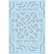 GM-880 GM ラインデカール 1/144 No.22 ダイナミックカーブ -mb- #1 ライトグレー [プラモデル用品]