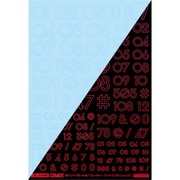 GM-887 GM ナンバーデカール 1/100 No.7 フューチャー・ナンバーズ ラインシェイプ クリア＆ネオン ファイアレッド 【初回限定生産】 [プラモデル用品]