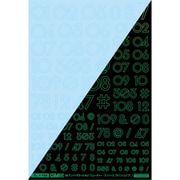 GM-889 GM ナンバーデカール 1/100 No.7 フューチャー・ナンバーズ ラインシェイプ クリア＆ネオン ジュエルグリーン 【初回限定生産】 [プラモデル用品]