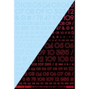 GM-890 GM ナンバーデカール 1/144 No.8 フューチャー・ナンバーズ クリア＆ネオン ファイアレッド 【初回限定生産】 [プラモデル用品]