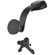 BoostCharge Qi2 15W ワイヤレス車載充電器 ベントマウント＆ダッシュマウント WIC012fqBK