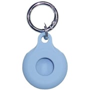 イーコスモ 自転車 シリコンキーホルダー エアタグ LoshallTag ローシャルタグ LTG 位置情報・紛失防止タグ 本体 Android 対応 ブルー TGKL-BL YF-1344