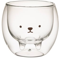 アニボール 耐熱ダブルグラス シロクマボール
