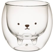 アニボール 耐熱ダブルグラス シロクマボール