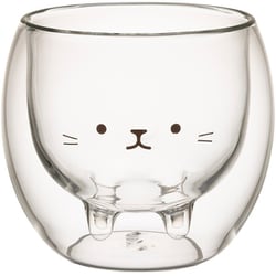 アニボール 耐熱ダブルグラス ネコボール