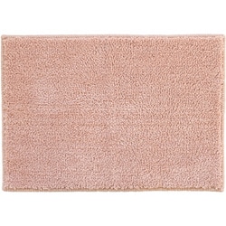 バスマット ふんわり プレーン 約縦35cm×横50cm ピンク