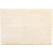 バスマット ふんわり プレーン 約縦35cm×横50cm アイボリー