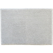 バスマット ふんわり プレーン 約縦35cm×横50cm グレー