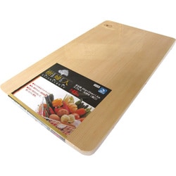 樹婦人S 薄口まな板 ワイド 約幅45cm×奥行26cm×高さ1.4cm
