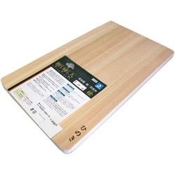 樹婦人 桧薄手まな板 約幅36cm×奥行21cm×高さ1.4cm