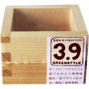 桧マス 1合 約幅8.5cm×奥行8.5cm×高さ5.5cm