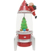 Snow Globe ロケット [クリスマス スノードーム インテリア 置物 卓上 オブジェ]