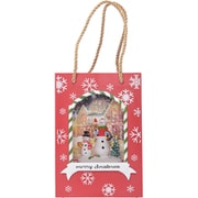 Snow Globe ショッパー [クリスマス スノードーム インテリア 置物 卓上 オブジェ]