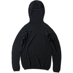 WUNDERWEARシームレスフーディー ユニセックス カットソー Black Lサイズ BW0503