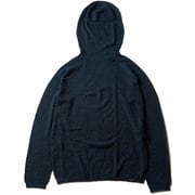 WUNDERWEARシームレスフーディー ユニセックス カットソー Navy Sサイズ BW0503