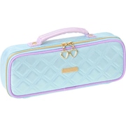 限定 トップライナーペンケース キルティング ブルー FSB1391A