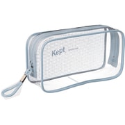 Kept(ケプト) クリアペンポーチ ブルーグレー KPF9026A
