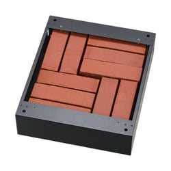 宅配BOX Nasta Box LIGHT Lサイズ用幅木 ブラック KS-TL05-FH115-L-BK