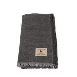 BAIG-1200 アルパカ1重ガーゼストール ストール ブラック baig1200