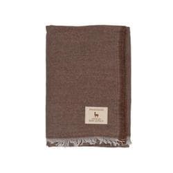 BAIG-1200 アルパカ1重ガーゼストール ストール ブラウン baig1200