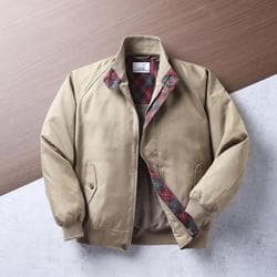 1U5-9745 撥水スイングトップブルゾン Mサイズ 92ダークベージュ h1u59745