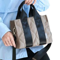 lz-51504 LIZDAYS Urban ナイロン2WAYトート トート グレーベージュ/ブラック lz51504