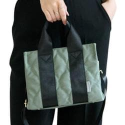 lz-51504 LIZDAYS Urban ナイロン2WAYトート トート スモークグリーン/ブラック lz51504