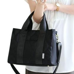 lz-51505 LIZDAYS Urban キルティング ナイロン2WAYトート トート ブラック lz51505