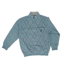 65477 SANTA BARBARA 裏起毛ハーフジップトレーナー LLサイズ ダイヤEMERALD sbhztrainer