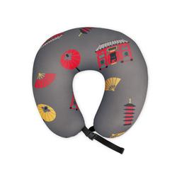 KNN88492 和モチーフな2WAYネックピロー ネックピロー 浅草 knnnpwa