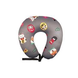 KNN88491 和モチーフな2WAYネックピロー ネックピロー 鳥居 knnnpwa