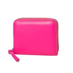 08-06-04010 perche ペルケ 蛍光レザーストラップ付カードウォレット 財布 ピンク perche04010