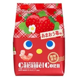 キャラメルコーン あまおう苺味 62g