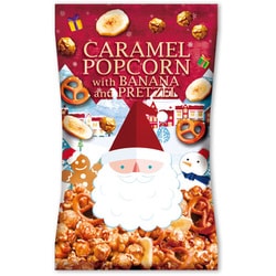 XM キャラメルポップコーン バナナ＆プレッツェル 63g