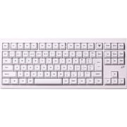 ゲーミングキーボード 無接点磁気スイッチ(静音) ラピッドトリガー対応 有線 日本語配列 80% ホワイト VM87HE-J-NCW