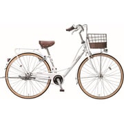 シティサイクル プルミエールベルト 27インチ 内装3段変速 パールホワイト PEBP273A