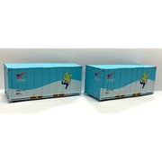 920C HOゲージ 16番 コンテナ 貨物 1/80 20ftコンテナ U31A 西濃運輸 ver.1 2個入 [鉄道模型用品]