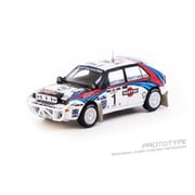 T64-049-92SAF01 1/64 Lancia Delta HF Integrale Safari Rally 1992 Juha Kankkunen/Juha Piironen [ダイキャストミニカー]