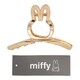 MF56905 [miffy ツイストバンスクリップ＜GOLD＞]