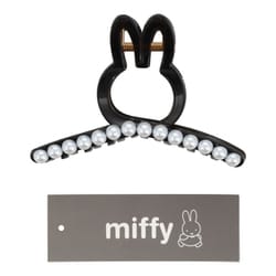 MF56907 [miffy ツイストバンスクリップ＜BLACK＞]