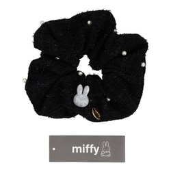 MF56914 [miffy ツイードシュシュ＜BLACK＞]