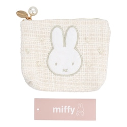 MF56917 [miffy ツイードティッシュケース＜WHITE＞]