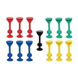 TOSSIT（トスイット） ファミリーパック レッド・シアン・ブルー・イエロー