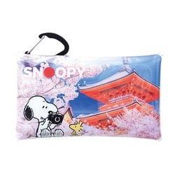 SPIK-415 PEANUTS クリアマルチケース S 五重塔 カメラ スヌーピー