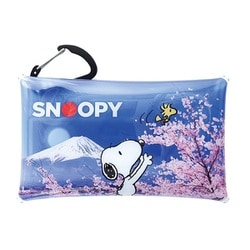 SPIK-416 PEANUTS クリアマルチケース S 富士山と桜 スヌーピー